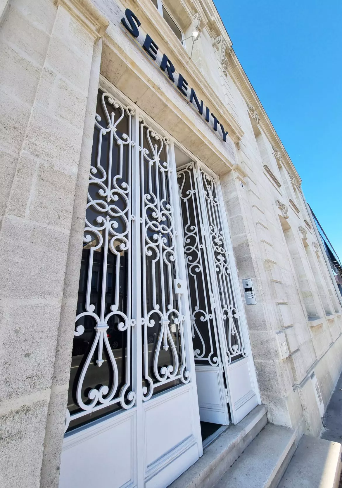 Entrée des bureaux